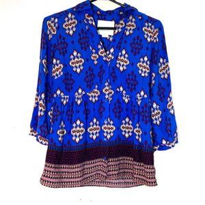 Anthropologie Maeve Woodland Walk Blouse